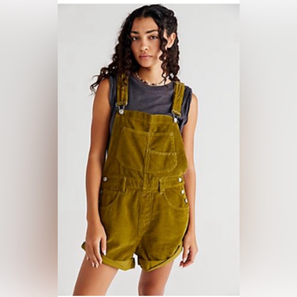 We The Free Ziggy Cord Shortalls
